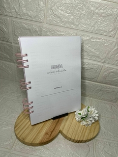 AGENDA 1 DIA POR FOLHA DATADA BRILHO HOLOGRÁFICO na internet
