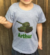 Camiseta Poliéster Infantil Mescla