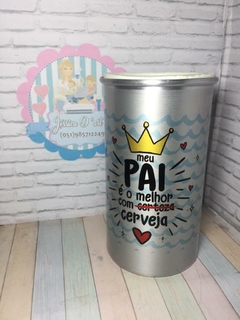 Caneca alumínio 600ml PERSONALIZADA