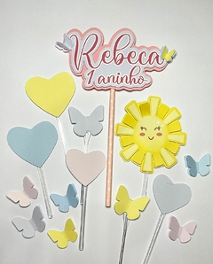 TOPO DE BOLO BASICO QUAL QUER TEMA 20/25cm - comprar online
