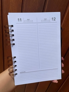 Imagem do Agenda 2 dias por folha FIXA NEUTRA
