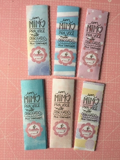 30 mini lixa com envelope personalizado - comprar online