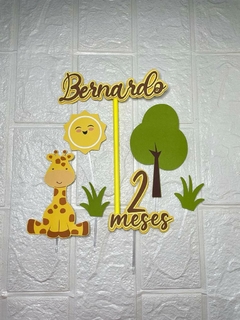Topo de bolo BASICO qual quer tema 10/15cm