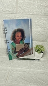 1 caderno de recado personalizado com 1 caneta