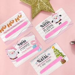 24un card mini lixa tema natal