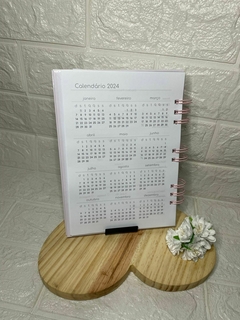 AGENDA 1 DIA POR FOLHA DATADA BRILHO HOLOGRÁFICO - loja online