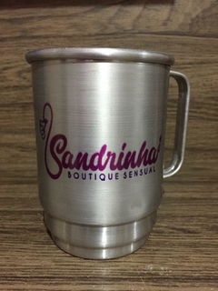 CANECA DE ALUMÍNIO RESINADA PARA SUBLIMAÇÃO - 550 ML - Jéssica D'art