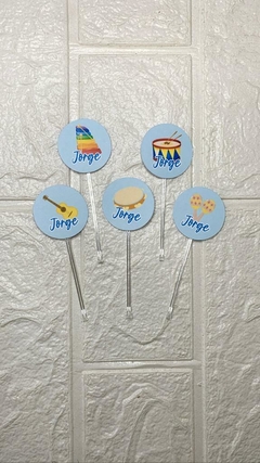 50 tag para docinhos 3cm - loja online