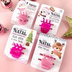 18 card com piranha tema natal