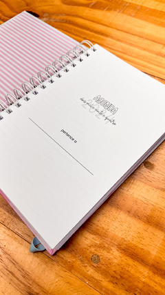 AGENDA 2 DIAS POR PÁGINA DATADA capa brilho simples - comprar online