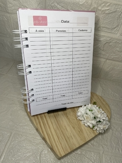 Imagem do Agenda controle de venda diária BRILHO HOLOGRÁFICO