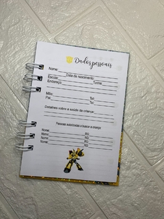Agenda escolar só com linhas HOLOGRÁFICA - comprar online