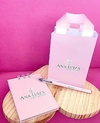 Kit curso com bloco 8x11cm e caneta
