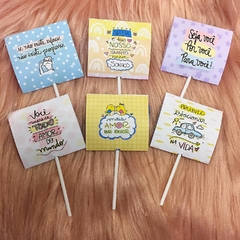 42un Pirulito personalizado com frases - comprar online