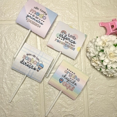 42un Pirulito personalizado com frases