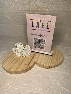 1 Placa Qrcode mdf 10X15 - comprar online