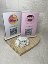 1 Placa Qrcode mdf 10X15