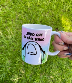 Caneca personalizada PACIÊNCIA É TUDO QUE NÃO TENHO! - comprar online