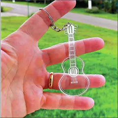 Chaveiro instrumento musical (10 unidades) - MD Criative produtos personalizados