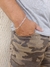 Pulseira masculina 3x1 4mm 20 cm - comprar online