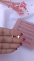 Brinco coração origami