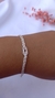 Pulseira nó trançada na internet