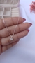 colar ponto de luz - Ag prata 925