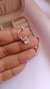 Piercing de umbigo coração de zircônia na internet