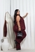 CONJUNTO CALÇA + COLETE LISTRADO PLUS - comprar online