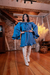 VESTIDO CURTO MANGA LONGA FLARE BABADO