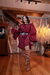 Imagem do VESTIDO CURTO MANGA LONGA FLARE BABADO