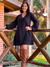 VESTIDO CURTO DUPLO MANGA LONGA DUNA - karol Clolset - Frete Grátis para todo RG.