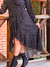 VESTIDO MIDI ENVELOPE MANGA LONGA na internet