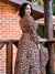 VESTIDO MIDI ENVELOPE MANGA LONGA