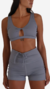 SHORT DUNNA GRIS OXFORD - comprar en línea