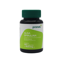Alga Spirulina Pronat 180 tabletas | Suplemento natural con proteínas y clorofila