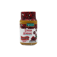 Botella de suplemento Schuler Arándano con extracto de arándano, vitaminas C y E, presentación de 60 tabletas