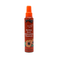 Loción de Caléndula sin Alcohol | Para Acné, Heridas y Quemaduras | 140 ml