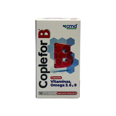 Vitaminas B con Omega 3 6 9 | Coplefor B 50 cápsulas