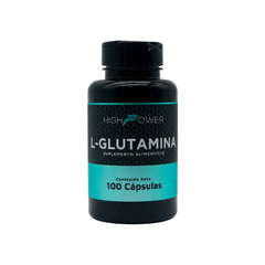 L-Glutamina High Power | Suplemento Alimenticio para Músculo y Recuperación | 100 cápsulas