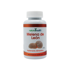 Melena de León Natural Health | Suplemento Hericium erinaceus 60 cápsulas
