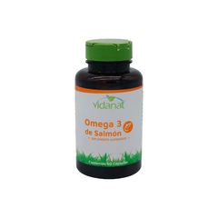 Omega 3 de Salmón Vidanat | Ácidos Grasos EPA y DHA | 60 cápsulas