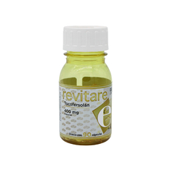 Revitare Vitamina E Tocofersolán | Antioxidante de Alta Absorción 90 cápsulas