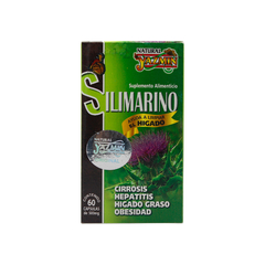 Silimarino Natural Yazmin para depurar el hígado | 60 cápsulas