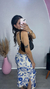Vestido inspiração farm azul - Use Gabriella