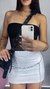 Mini saia branca