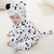 Bonito macacão de flanela de desenho animado costurado coelho panda pijama algodão - comprar online