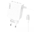 Kit Carregador de Celular Turbo Usb com Cabo Carregamento Rápido com 2 Entradas na internet