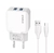 Kit Carregador de Celular Turbo Usb com Cabo Carregamento Rápido com 2 Entradas na internet