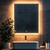 Espelho Bisote Retangular Led Indireto Tamanhos 60x40 Cm a 140x70 Cm - Espelho Top